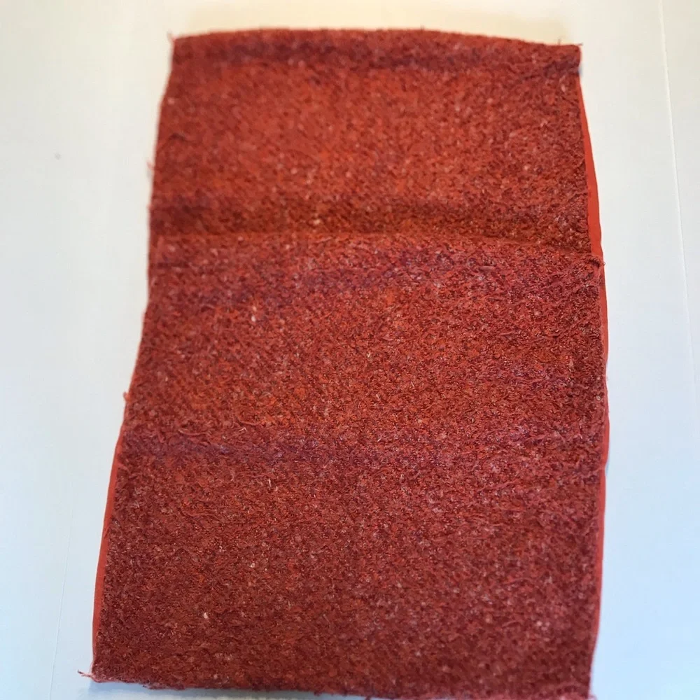 Lot of 2 West Elm pillow covers rust marled size 18x18
